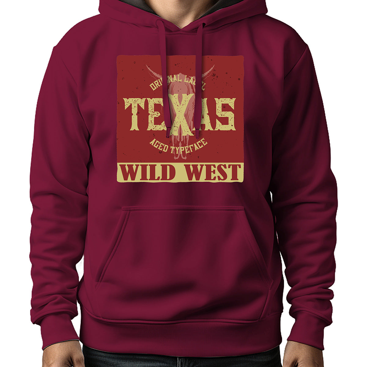 MOLETOM MASCULINO TEXAS WILD WEST