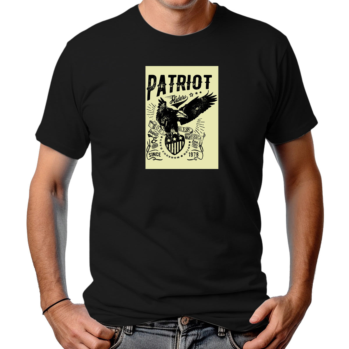 CAMISETA MASCULINA PATRIOT RIDER