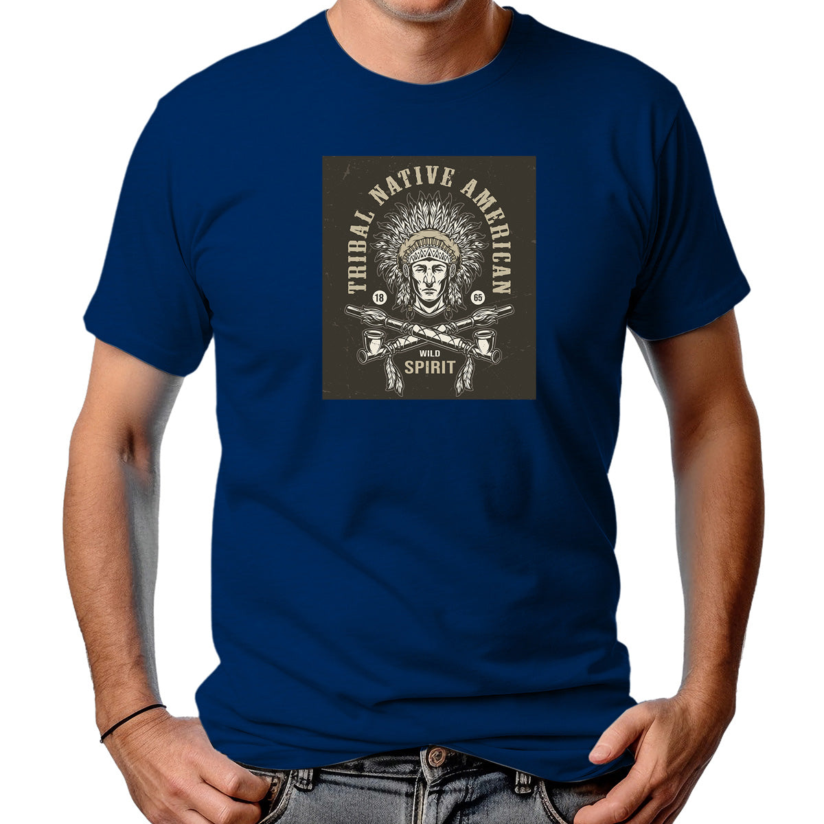 CAMISETA MASCULINA TRIBAL NATIVE