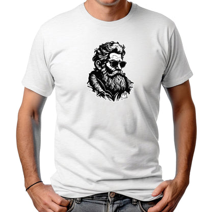 CAMISETA MASCULINA VINTAGE BEARD