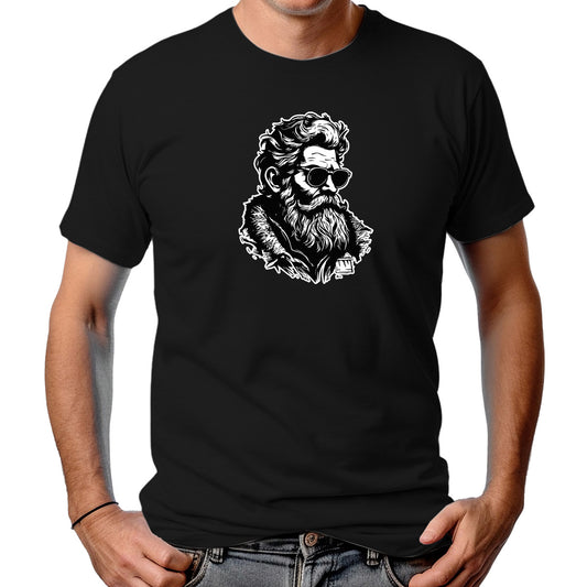 CAMISETA MASCULINA VINTAGE BEARD