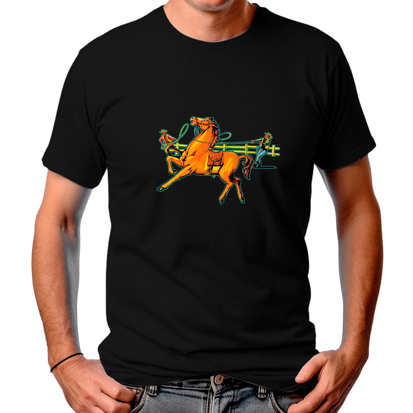 CAMISETA MASCULINA WILD HORSE