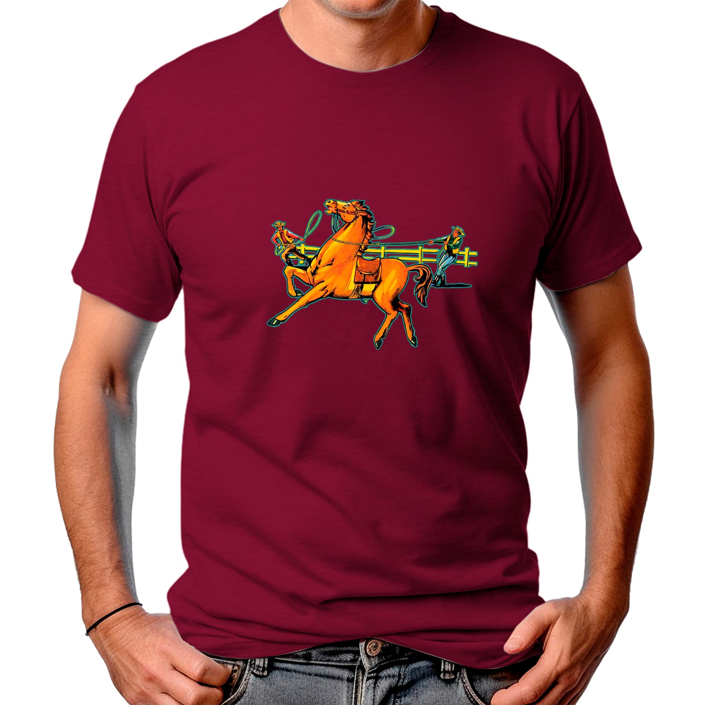 CAMISETA MASCULINA WILD HORSE