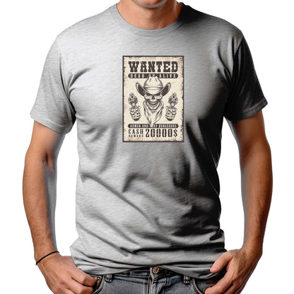 CAMISETA MASCULINA WANTED