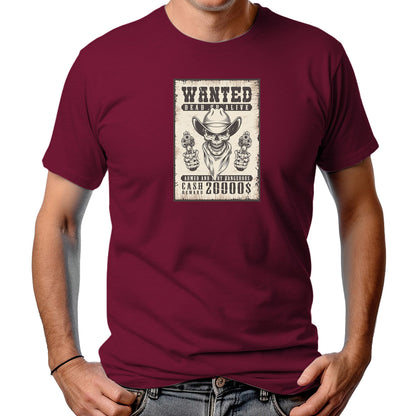 CAMISETA MASCULINA WANTED