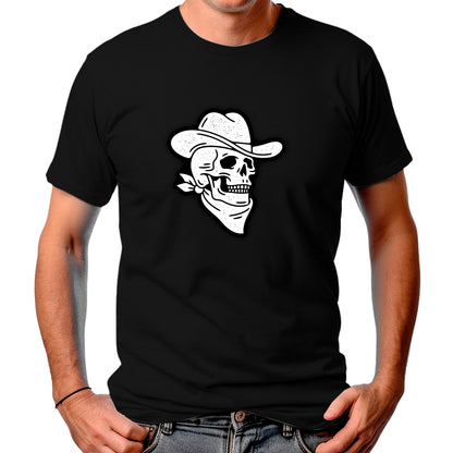CAMISETA MASCULINA HAPPY COUNTRY SKULL