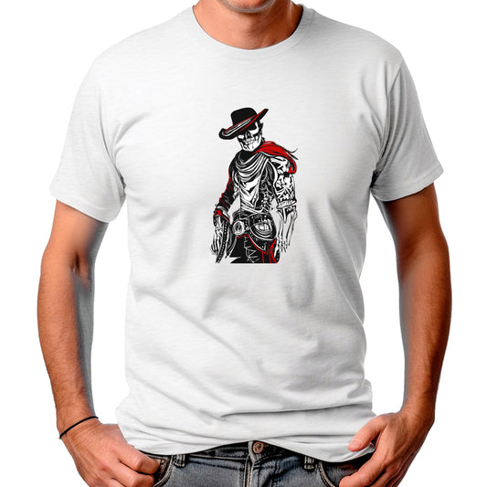 CAMISETA MASCULINA RED GUNNER VAQUERO