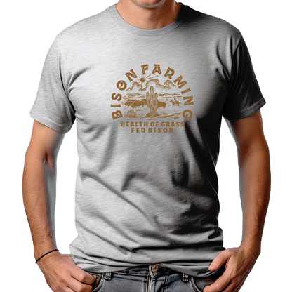 CAMISETA MASCULINA BISON FARMING