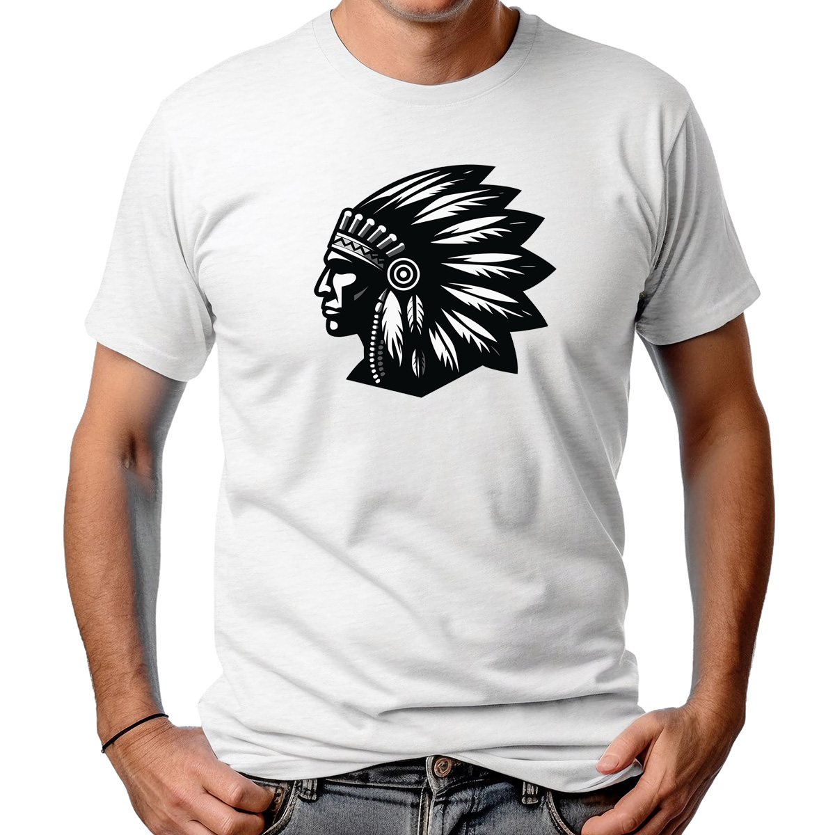 CAMISETA MASCULINA LATIN INDIAN