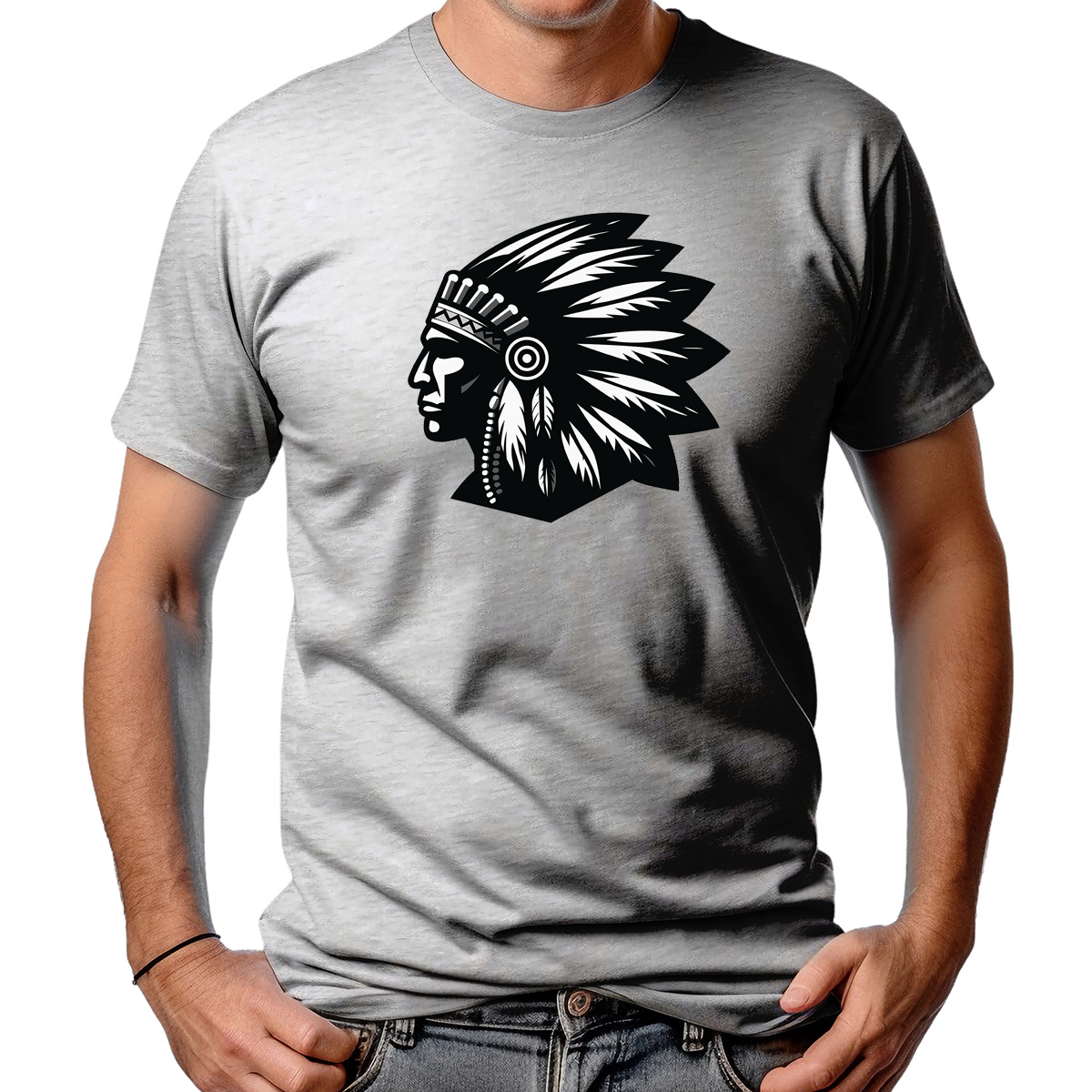 CAMISETA MASCULINA LATIN INDIAN
