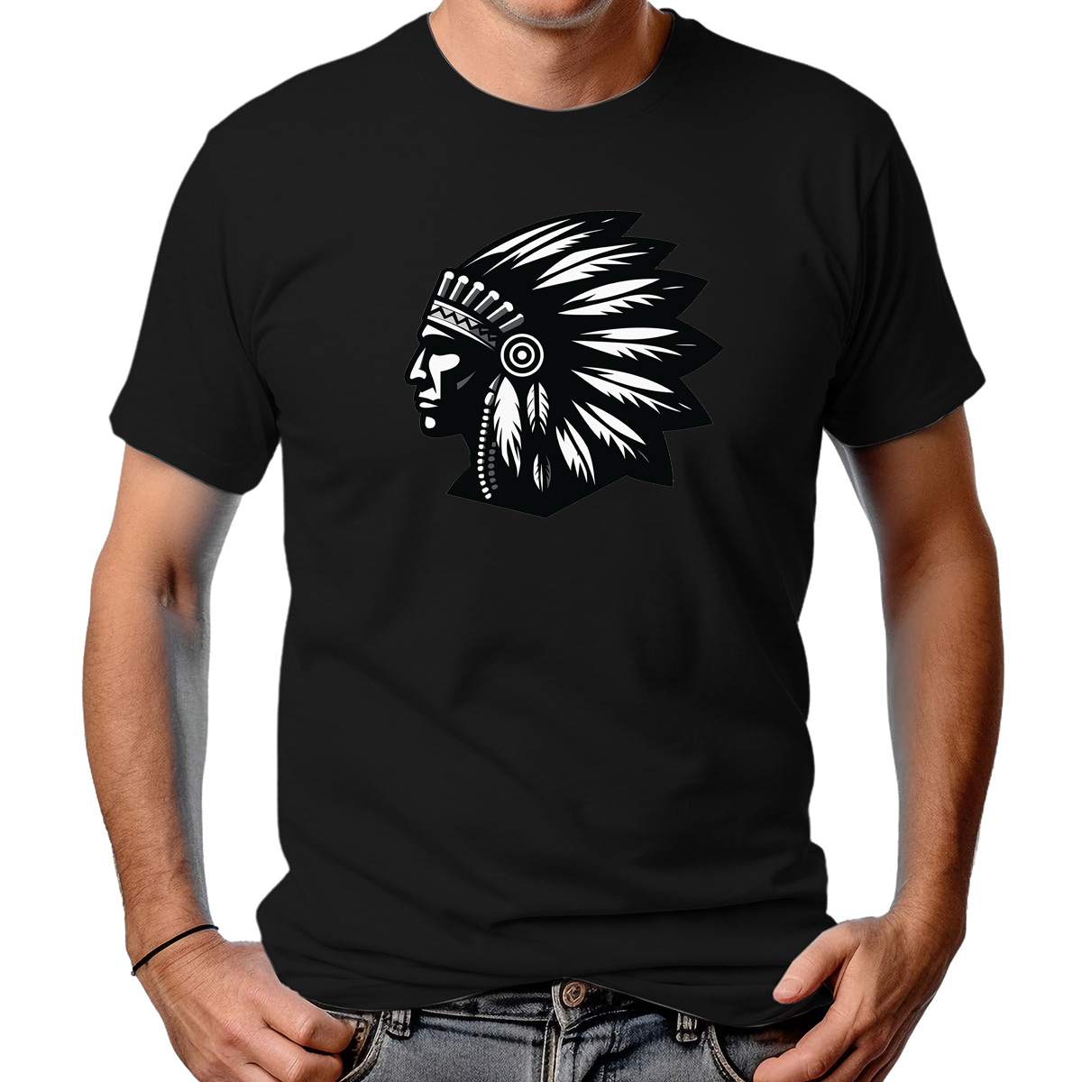 CAMISETA MASCULINA LATIN INDIAN