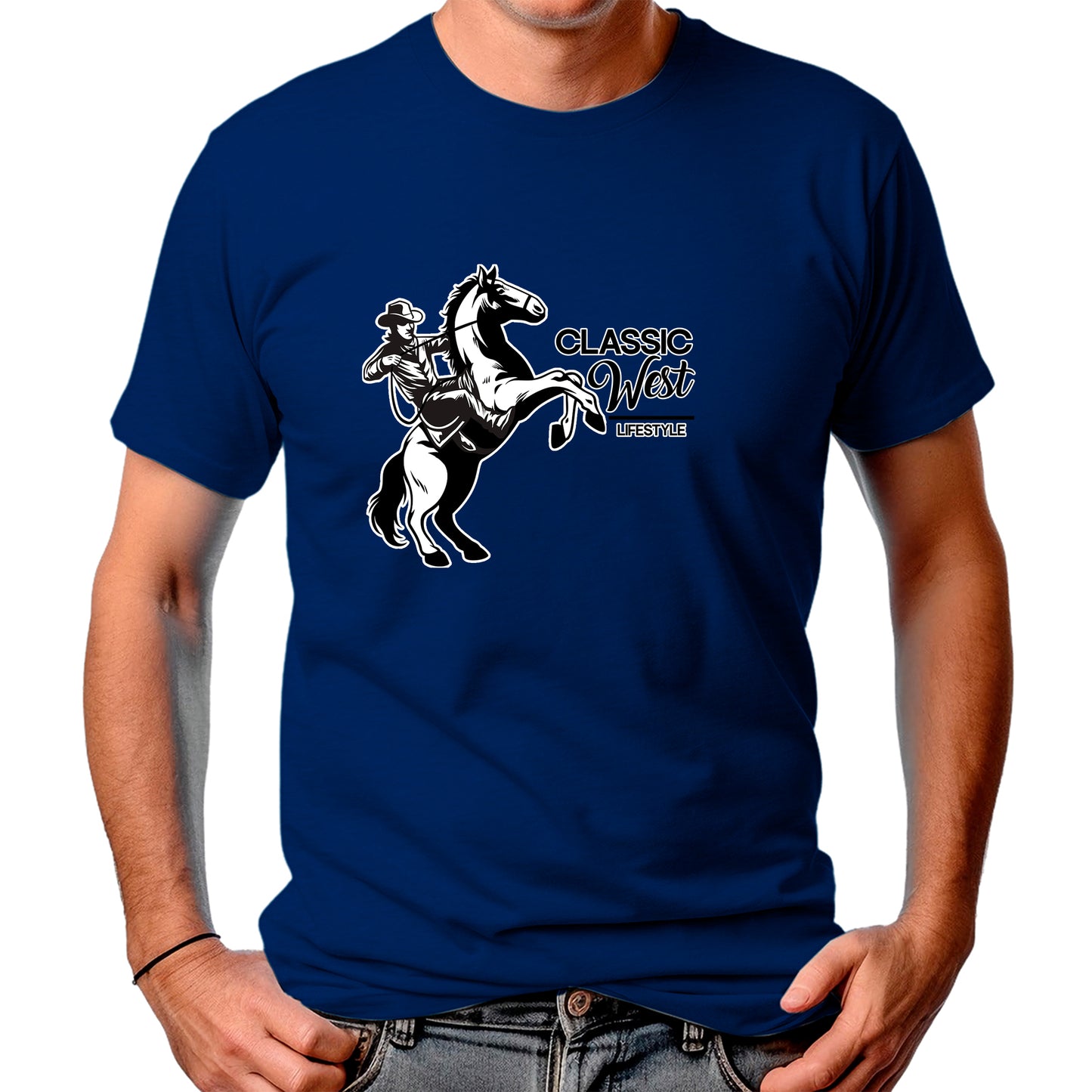 CAMISETA MASCULINA CLASSIC WEST VEIOBESTA