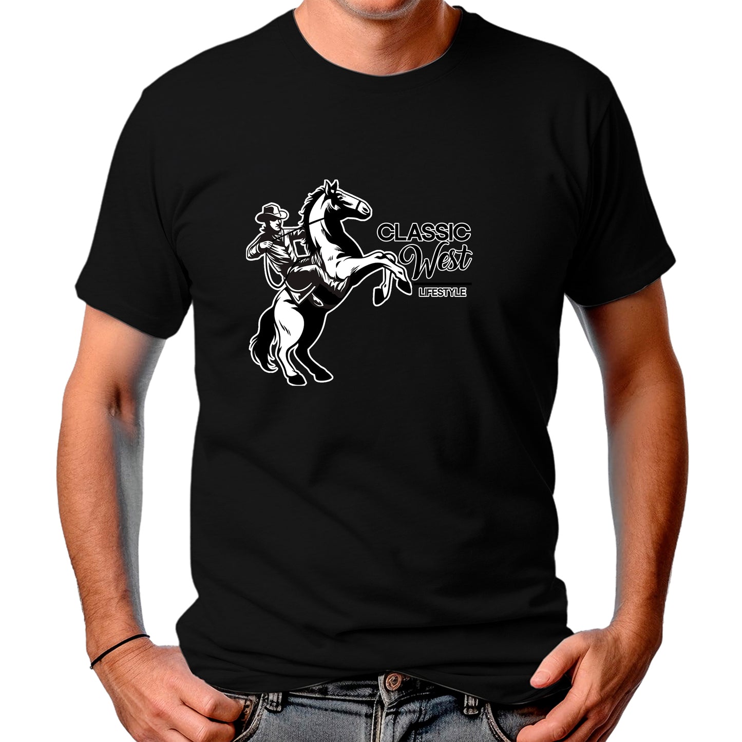 CAMISETA MASCULINA CLASSIC WEST VEIOBESTA