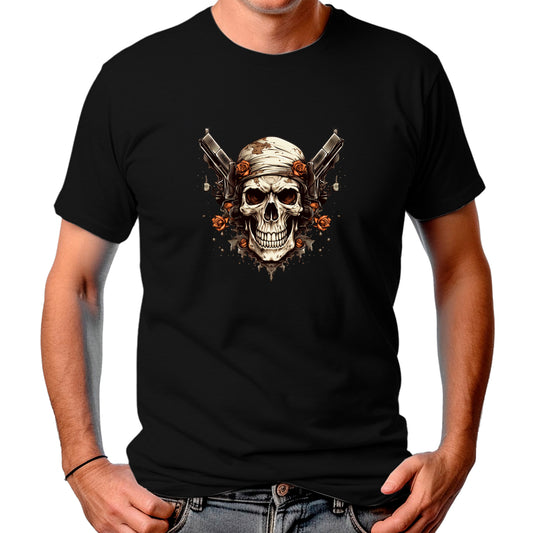 CAMISETA MASCULINA SKULL PILOT