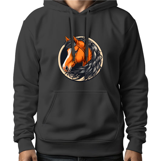 MOLETOM MASCULINO PRETTY HORSE CREST