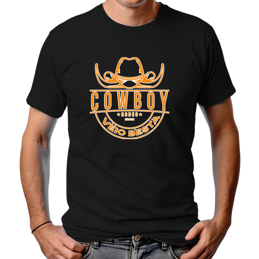 CAMISETA MASCULINA COWBOY RODEO
