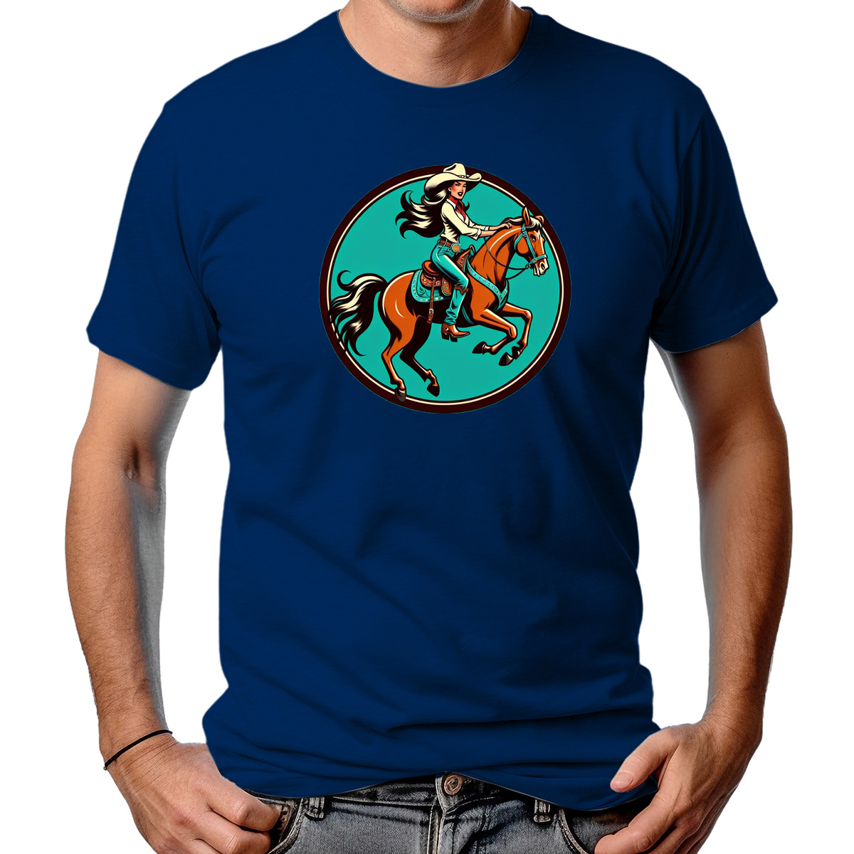 CAMISETA UNISSEX COWGIRL WESTERN
