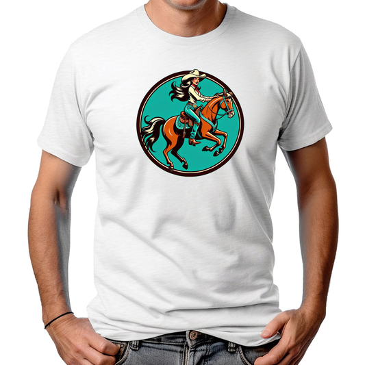 CAMISETA UNISSEX COWGIRL WESTERN
