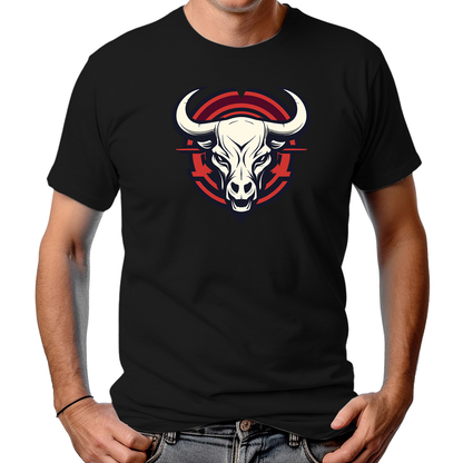 CAMISETA MASCULINA BULL SKULL