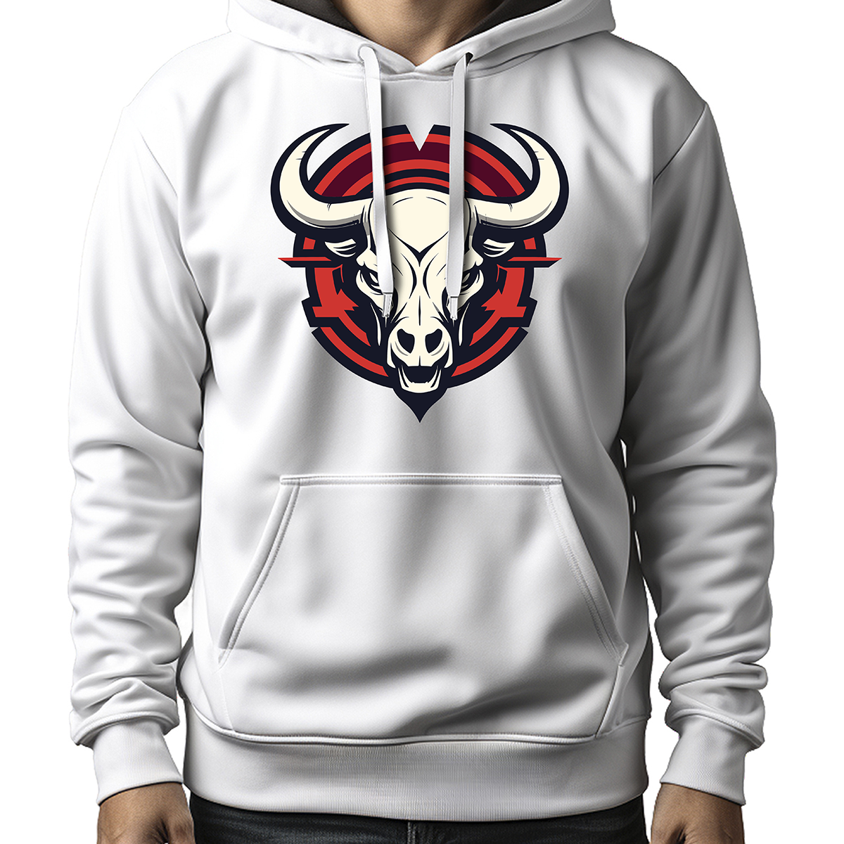 MOLETOM MASCULINO BULL SKULL