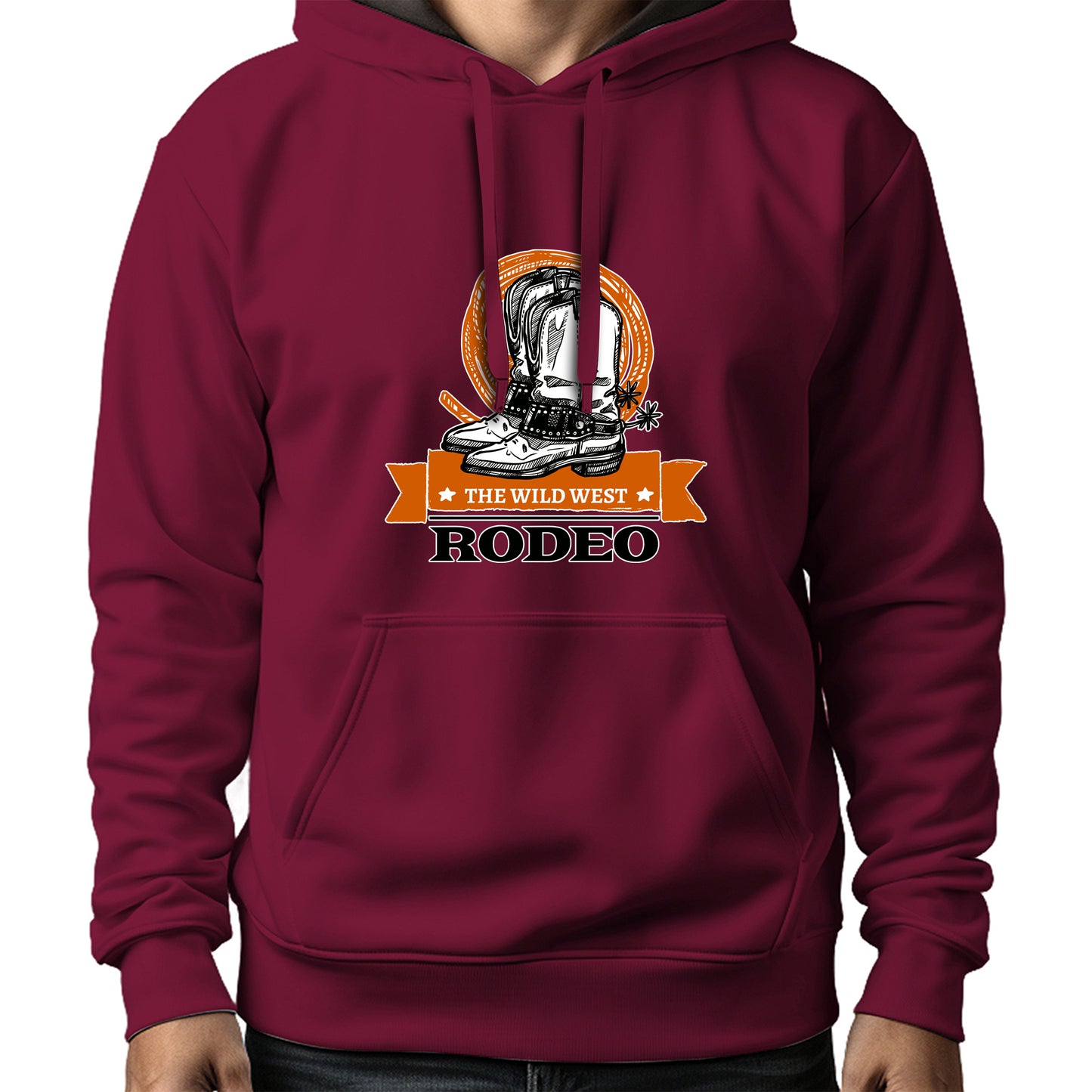 MOLETOM MASCULINO THE WILD WEST RODEO