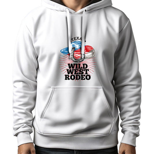 MOLETOM MASCULINO TEXAS WILD WEST RODEO