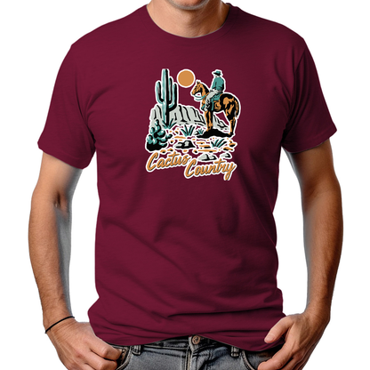 CAMISETA MASCULINA CACTUS COUNTRY