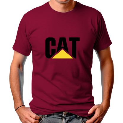 CAMISETA MASCULINA CAT PRETO