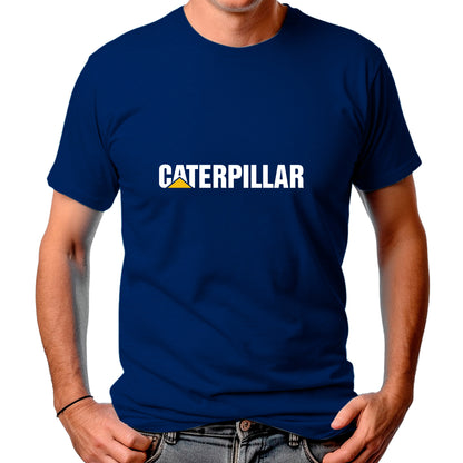CAMISETA MASCULINA CATERPILLAR BRANCO RÉPLICA