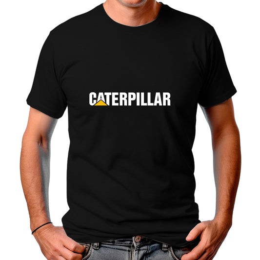 CAMISETA MASCULINA CATERPILLAR BRANCO RÉPLICA
