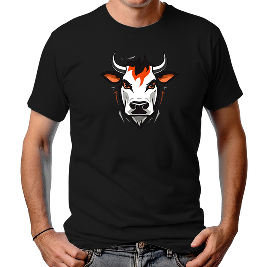 CAMISETA MASCULINA ORANGE COW