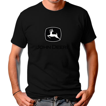 CAMISETA MASCULINA JOHN DEERE PRETO