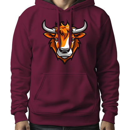 MOLETON MASCULINO ORANGE BULL