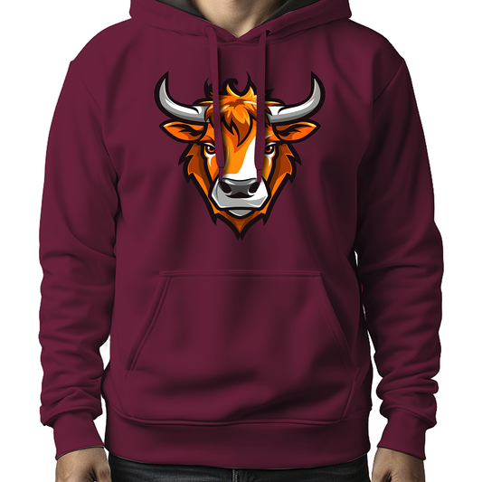 MOLETON MASCULINO ORANGE BULL