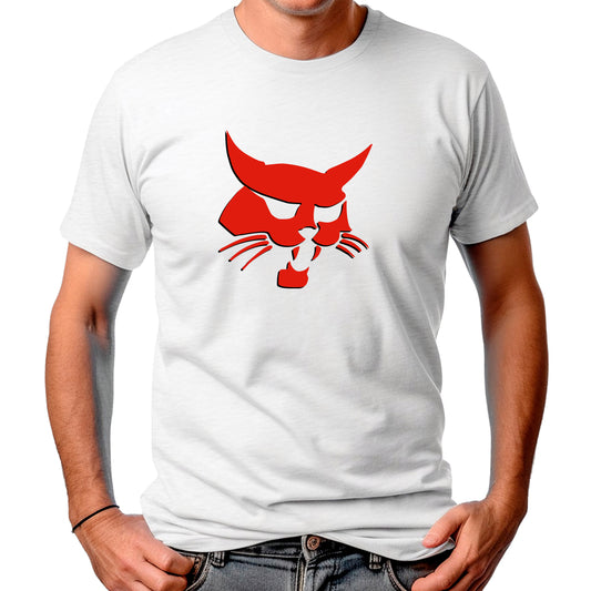 CAMISETA MASCULINA BOBCAT FACE