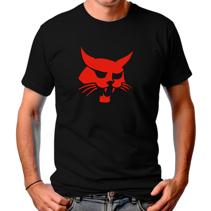 CAMISETA MASCULINA BOBCAT FACE
