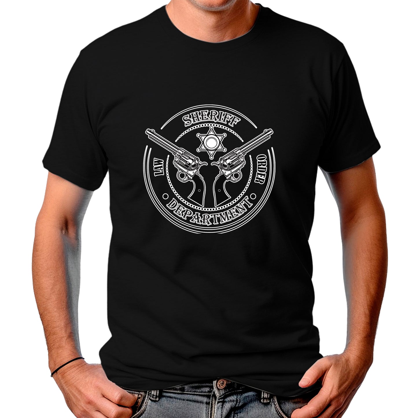 CAMISETA MASCULINA SHERIFF DEPARTMENT