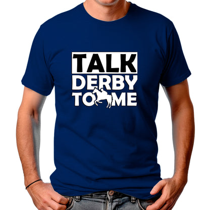 CAMISETA MASCULINA TALK DERBY TO ME