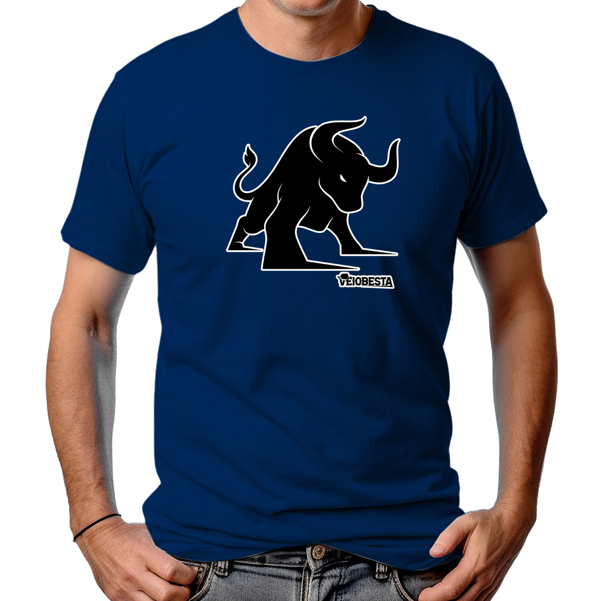 CAMISETA MASCULINA BLACK BULL