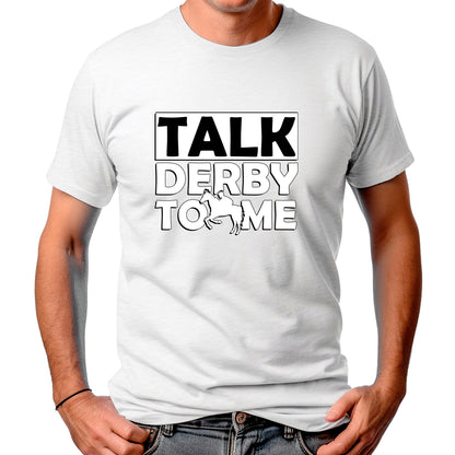 CAMISETA MASCULINA TALK DERBY TO ME