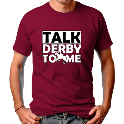 CAMISETA MASCULINA TALK DERBY TO ME
