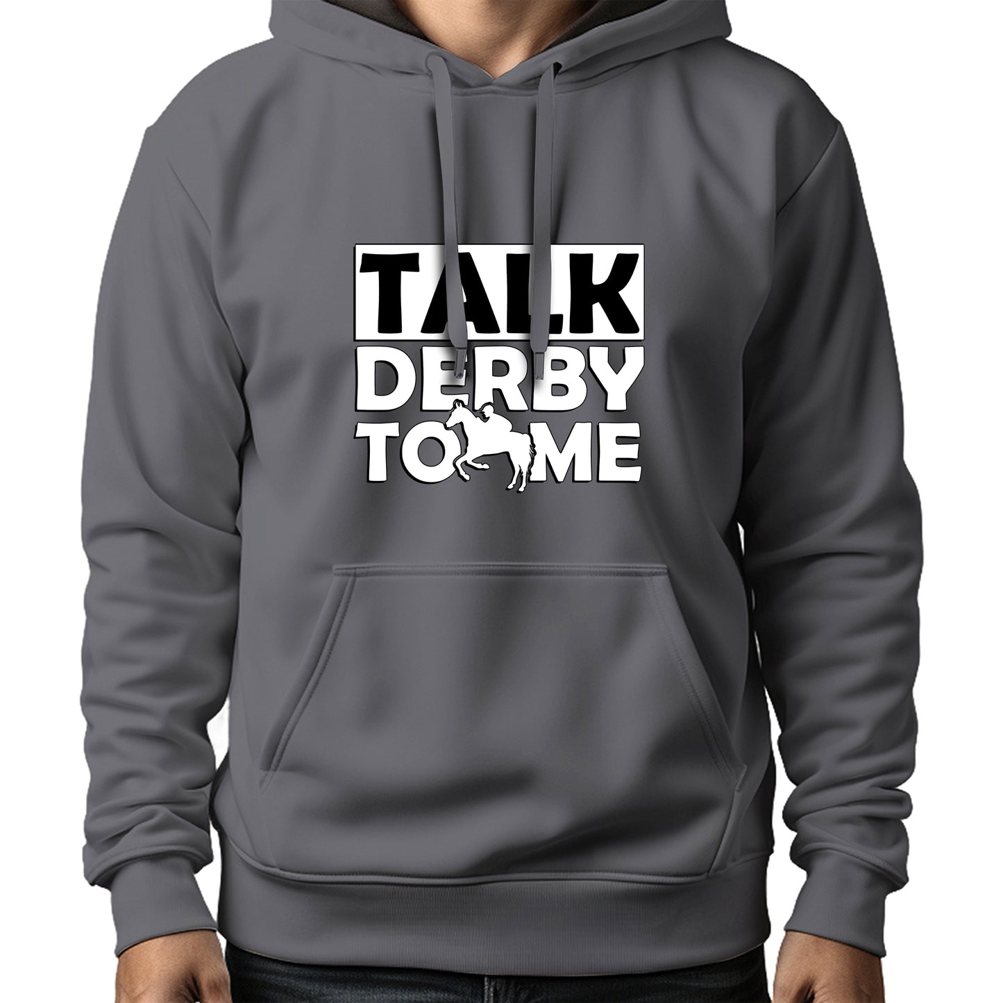 MOLETOM MASCULINO TALK DERBY TO ME