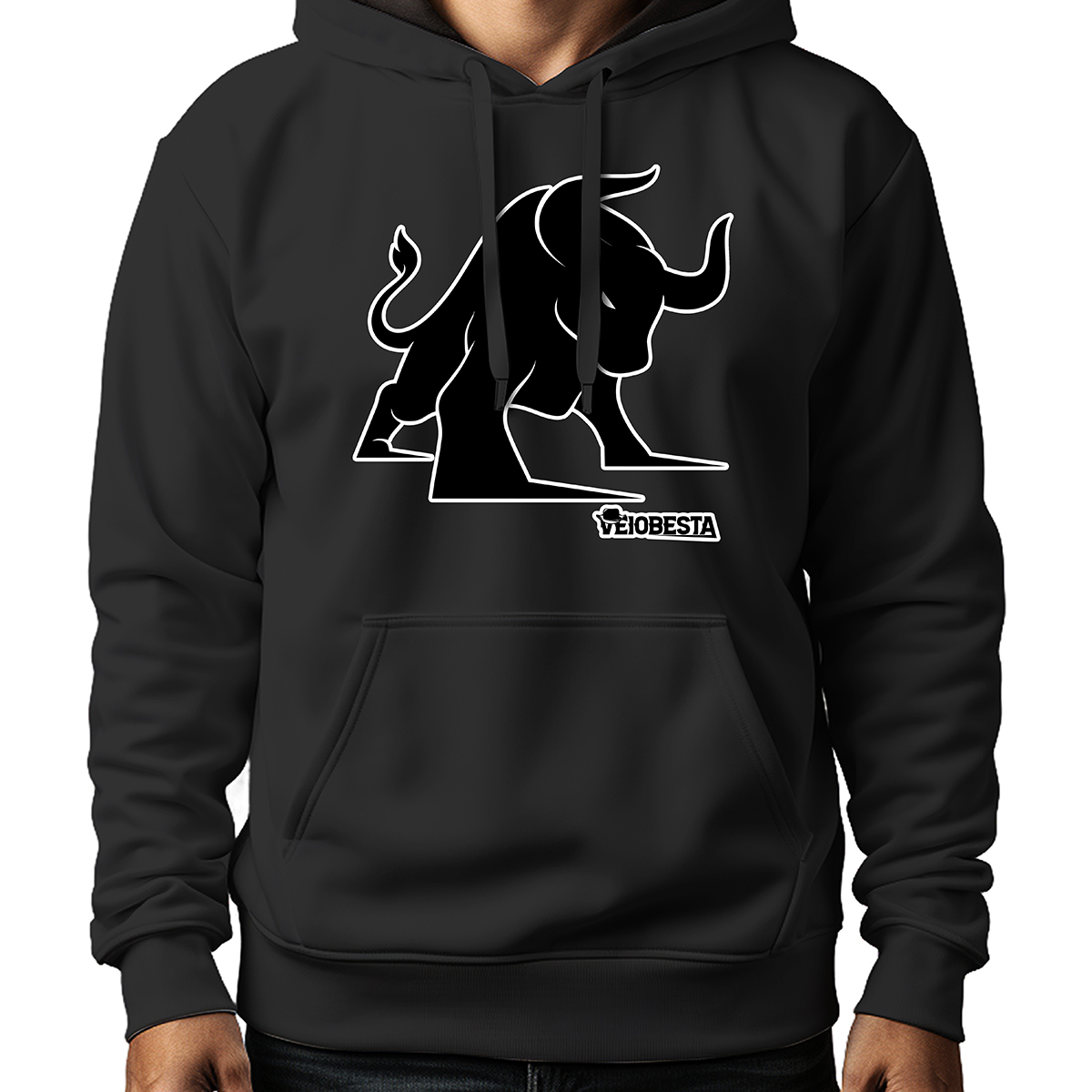 MOLETOM MASCULINO BLACK BULL