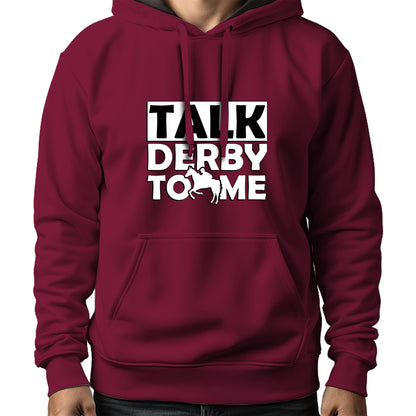 MOLETOM MASCULINO TALK DERBY TO ME