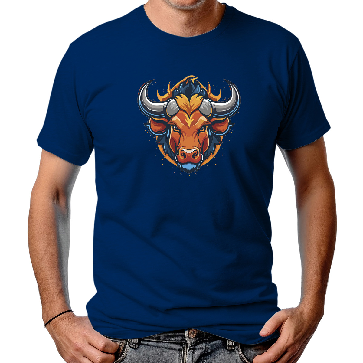 CAMISETA MASCULINA INDIAN BULL