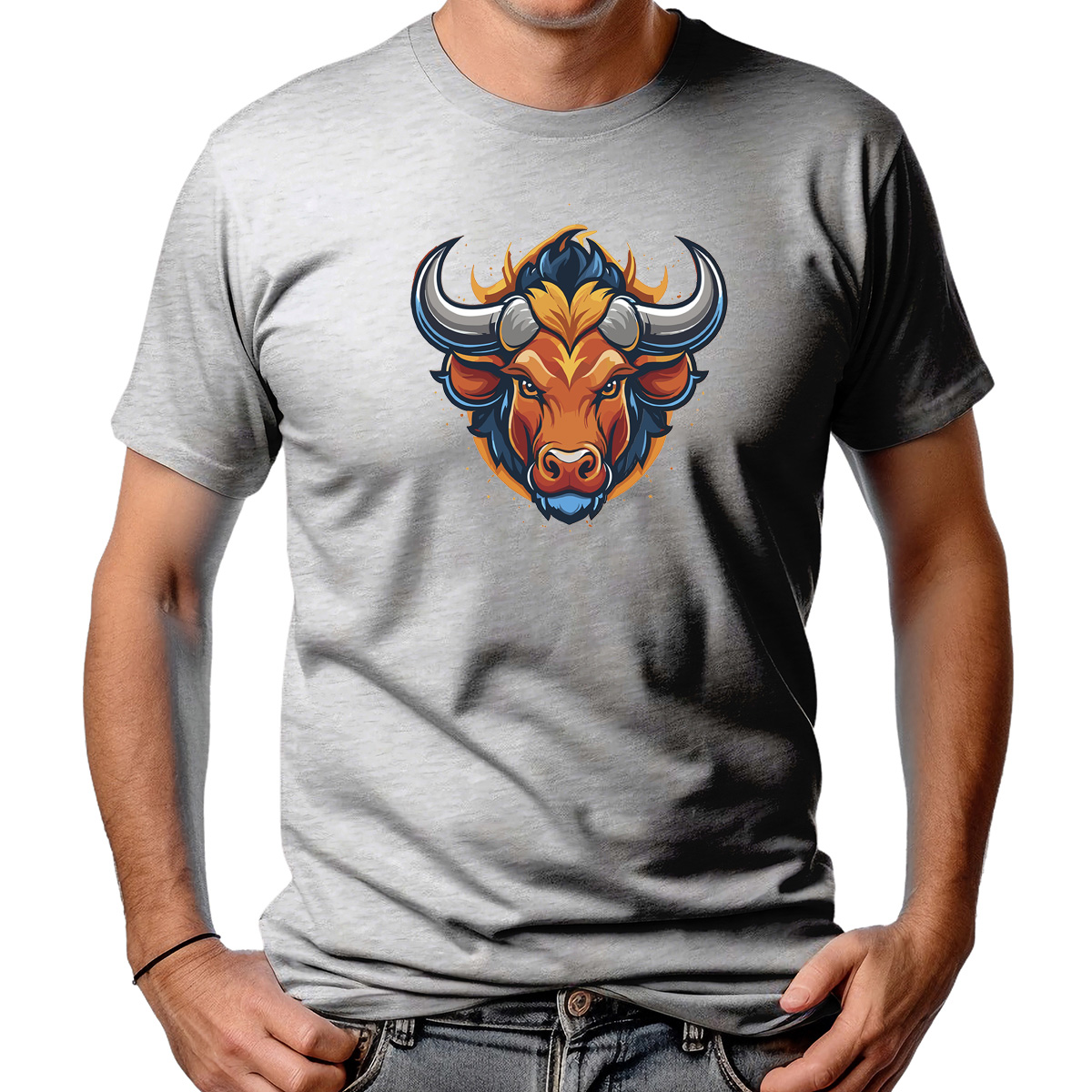 CAMISETA MASCULINA INDIAN BULL