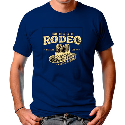 CAMISETA MASCULINA UNITED STATE RODEO WEST