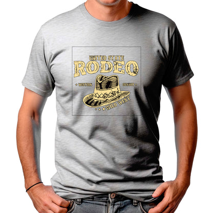 CAMISETA MASCULINA UNITED STATE RODEO WEST