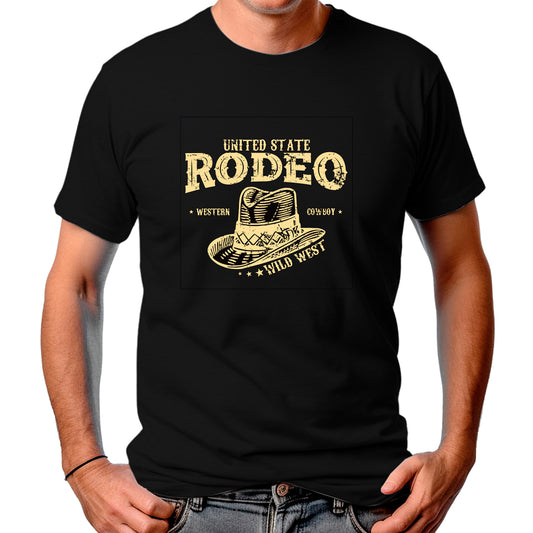 CAMISETA MASCULINA UNITED STATE RODEO WEST