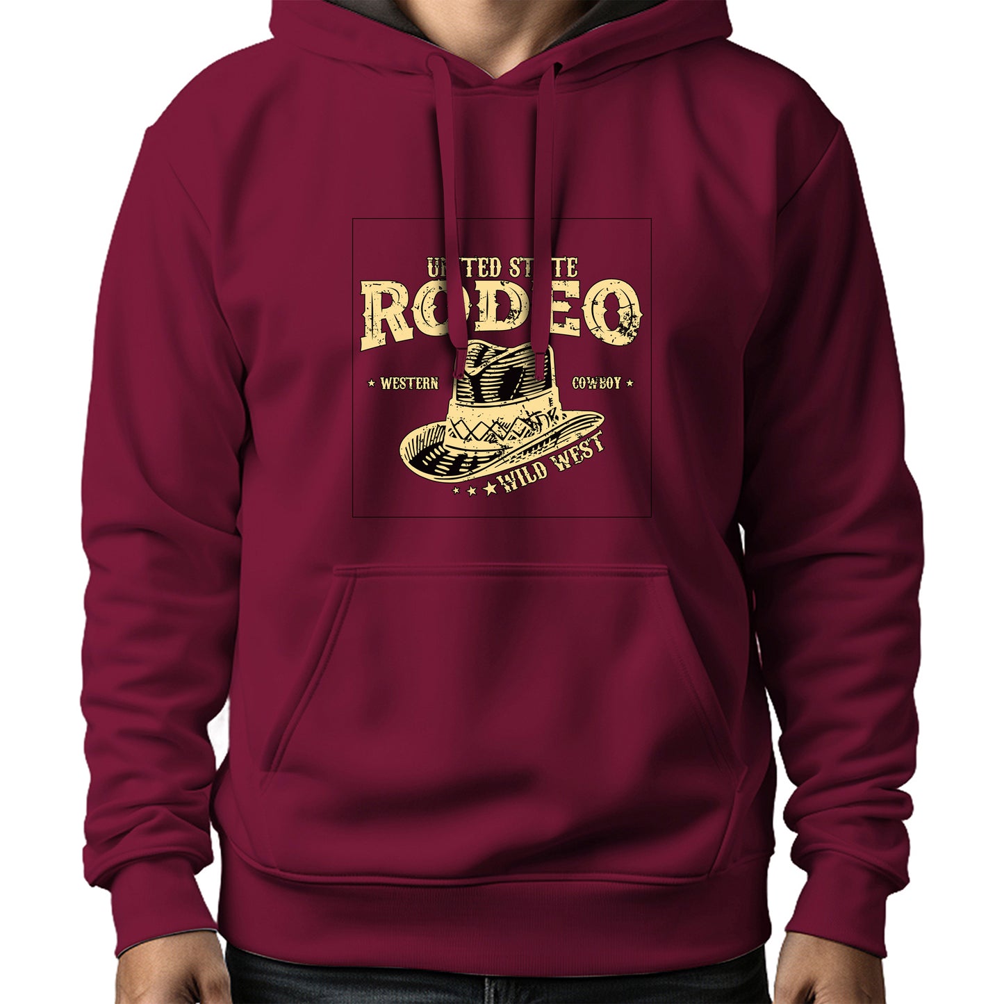 MOLETOM MASCULINO UNITED STATE RODEO WEST